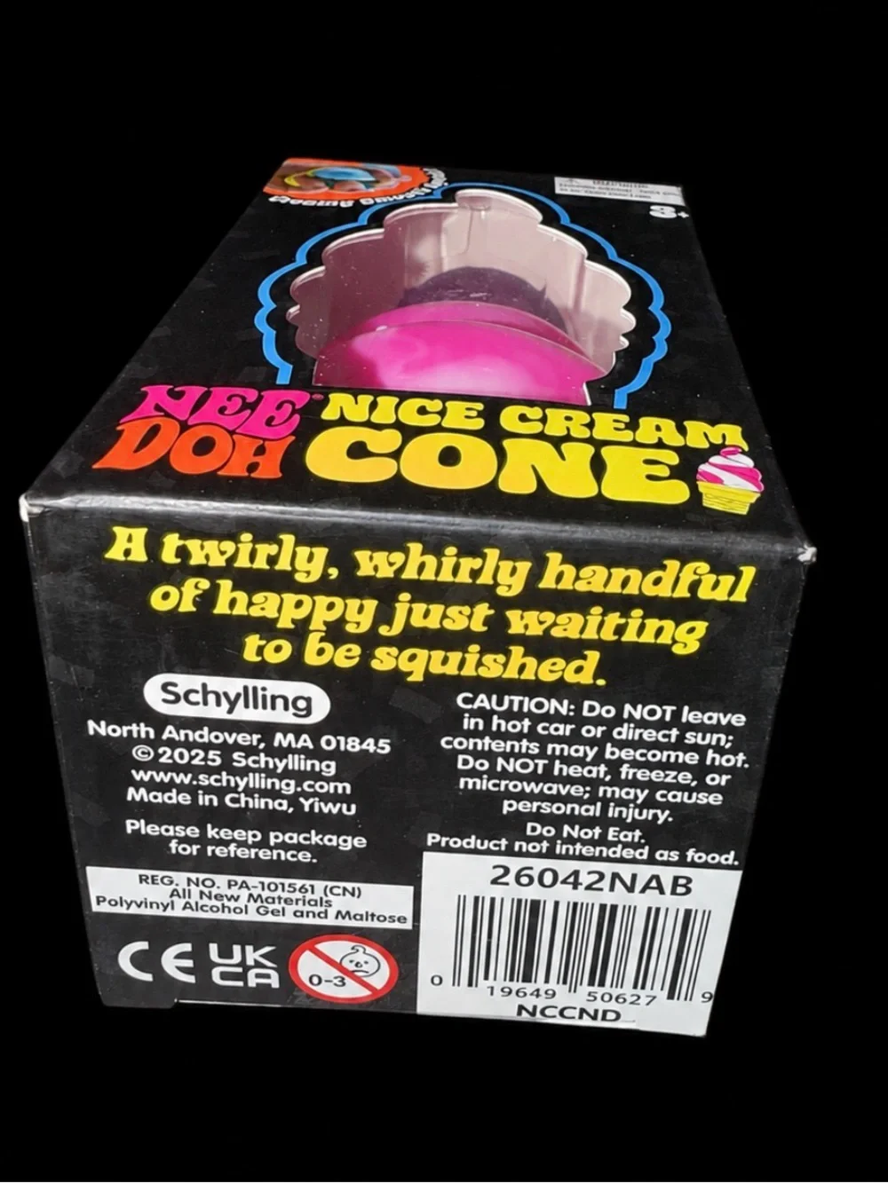 *BRAND NEW* NeeDoh Nice Cream Cone – Pink Squishy by Schylling